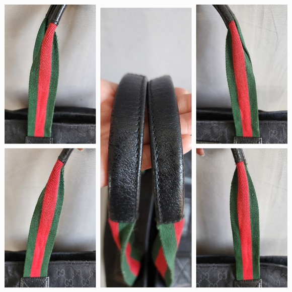 ✨️GUCCI GG Canvas Web Sherry Line Tote Bag - Picture 15 of 16